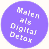 Malen und Zeichnen als Digital Detox in Kunstkursen Malen und Zeichnen in Hamburg Aquarellkasten Aquarellpinsel wieder analog werden