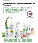 LR Health and Beauty More quality for your life le plus grand fabricant au niveau mondial de produits à l'Aloe Vera, c'est 35 ans d'expérience en 2020 Aloe Vera Sante Beauté