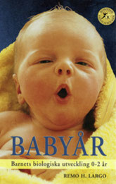 Autor: Remo H. Largo, Buchtitel: Babyjahre, Übersetzung: Schwedisch