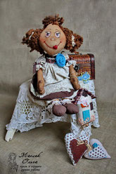 текстильная куколка, Автор Маслик Ольга
