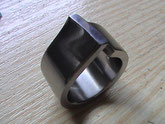 Edelstahl Ring ohne Stein
