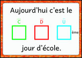 support du compteur pour chaque jour compte Ulis cycle 2