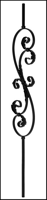 wrought iron spindles PS1051-1L