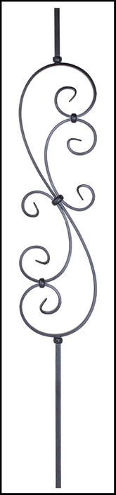 wrought iron spindles PS1051-1