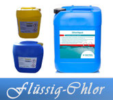 Chloriliquid Bayrol Donau Chem Chlor flüssig Wasserdesinfektion Wasserpflege Pool Schwimmbecken