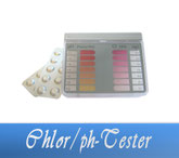 Chlor pH Tester Set Betriebsbedarf Wasserpflege Pool Schwimmbecken