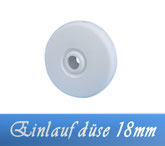 Einlaufdüse für Mauerdurchführung 18mm Neptun Astral ABS Bauteile Einbauteile Pool Schwimmbecken
