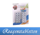 Chlor pH Tester Nachfüllpackung Tabletten Reagenztabletten Set Betriebsbedarf Wasserpflege Pool Schwimmbecken