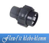 Flex-Fit Klebe-Klemm DA50 Fitting Klebe Verrohrungsmaterial und Zubehör