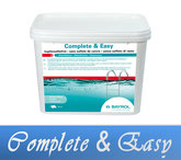 Complete & Easy Doppelbeutel Granulat-Kombination Chlor Bayrol Wasserdesinfektion Wasserpflege Pool Schwimmbecken