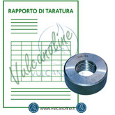 Taratura anello filettato