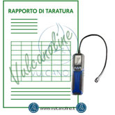 Taratura cercafughe gas metano