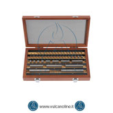 Blocchetti pianparalleli in acciaio 122pz - VLBPC122D