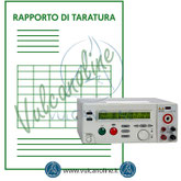 Taratura misuratore di rigidità dielettrica