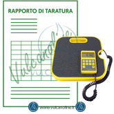Taratura bilancia per gas refrigerante
