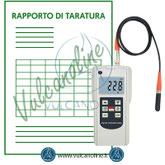 Taratura spessimetri per vernici, ad ultrasuoni, PIG, per film umidi