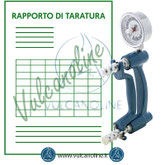 Taratura dinamometro riabilitazione mano