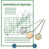 Taratura piastra ottagonale ASME