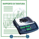 Taratura bilancia contapezzi