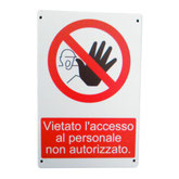 Targa di divieto