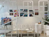 Ausstellung "2Räume"des Künstlerpaars Godlinski & Spring im Foyer der Volksbank Worpswede 