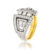 Spezialanfertigung Diamant Schmuck Ring von der Goldschmiede OBSESSION Zürich und Wetzikon