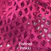 joustava kangas verkko net fishnet cerise