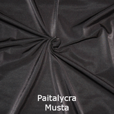 joustava kangas lycra Paitalycra Paitakangas Musta 32