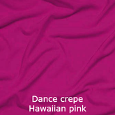 joustava kangas lycra dance crepe hawaiian pink