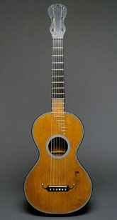 Gitarre von Jean-Nicolas Grobert, um 1830.
