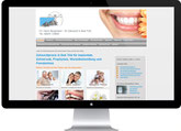 Praxis-Website Zahnarzt Dr. Heinz Bergmann, Bad Tölz