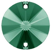 Swarovski 3200 Rivoli Emerald