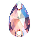 Swarovski 3230 Pisara Rose Peach Shimmer