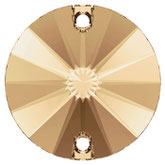 Swarovski 3200 Rivoli Light Colorado Topaz
