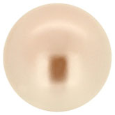 Swarovski 5817 Cabochon Crystal Pearl Peach