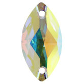 Swarovski 3223 Navette Crystal AB