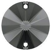 Swarovski 3200 Rivoli Crystal Silver Night