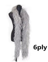 Strutsinauha Boa Light grey