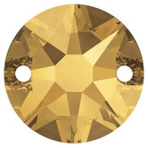 Swarovski 3288 Xirius Crystal Metallic Sunshine