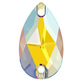 Swarovski 3230 Pisara Light Topaz Shimmer