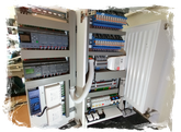 Aufbau der SPS-Steuerzentrale