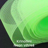 Krinoliini Neon vihreä