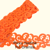 Pitsinauha Pikku Nadine Flo oranssi