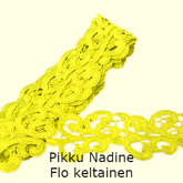 Pitsinauha Pikku Nadine Flo keltainen