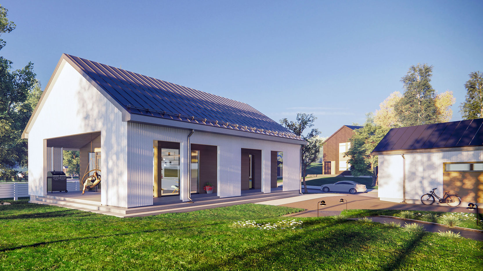 Maison en kit bois