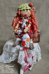 текстильная куколка. Автор Маслик Ольга