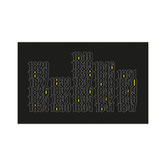 Color Grid with diagonal numeric fields in contrasting tones, by Paolo Grassi