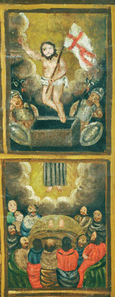 Corscia - Eglise St Sauveur - La Résurrection et l'Ascension