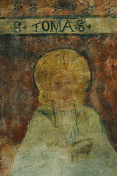 St Florent - Cathédrale du Nebbiu - Fresques du choeur