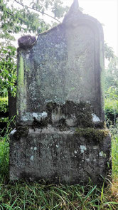 Grabstätte von Betti Nußbaum geb. Nußbaum 1832-1920 / Foto vom Juni 2023